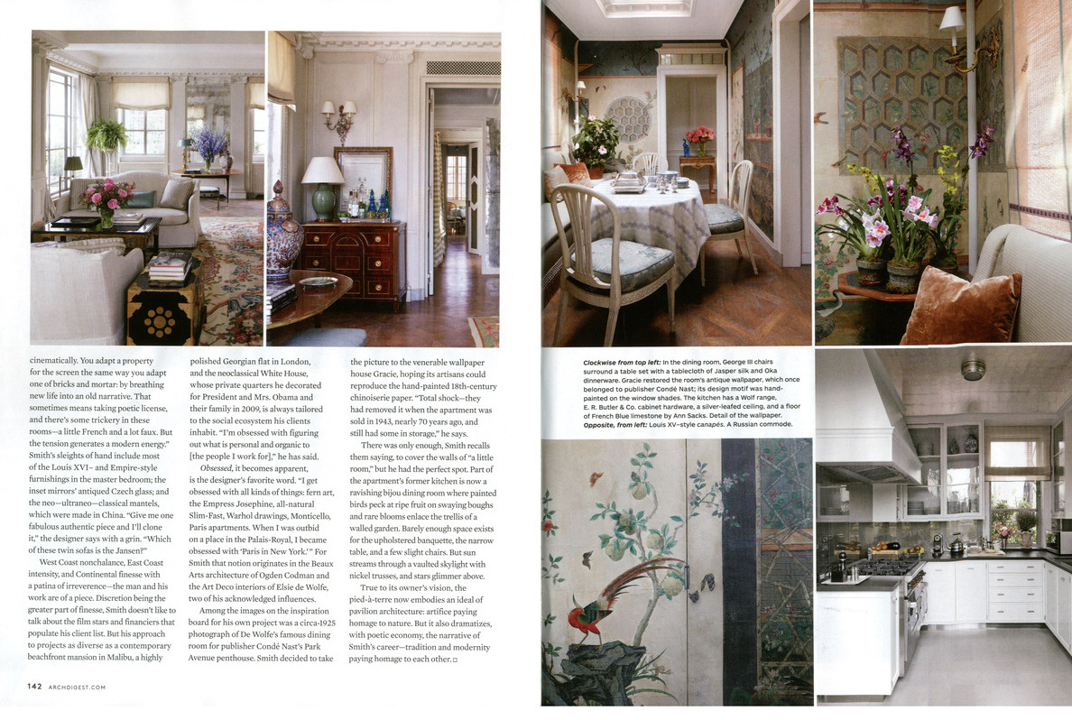 Architectural Digest September 2012 page 4