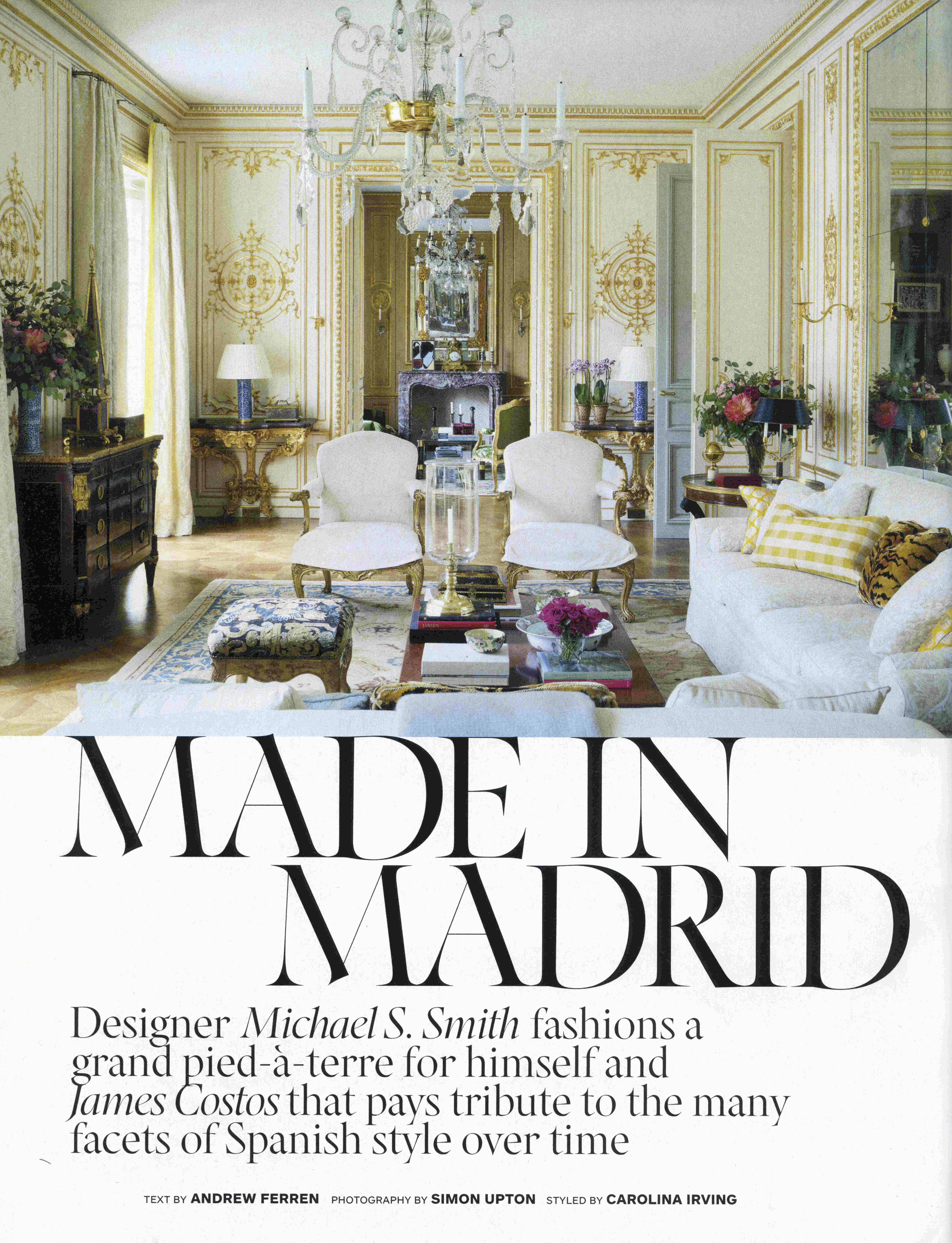 Architectural Digest, February 2024 issue